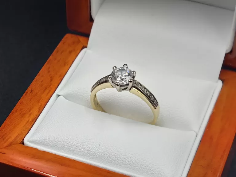 przepiekny-zloty-pierscionek-wysadzany-cyrkoniami-271g-pr585-14k-r16-andrzeja-10-katowice