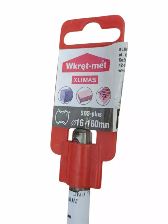 wiertlo-klimas-sds-plus-16-160mm-sd4-16160-ean-gtin-5907704438434