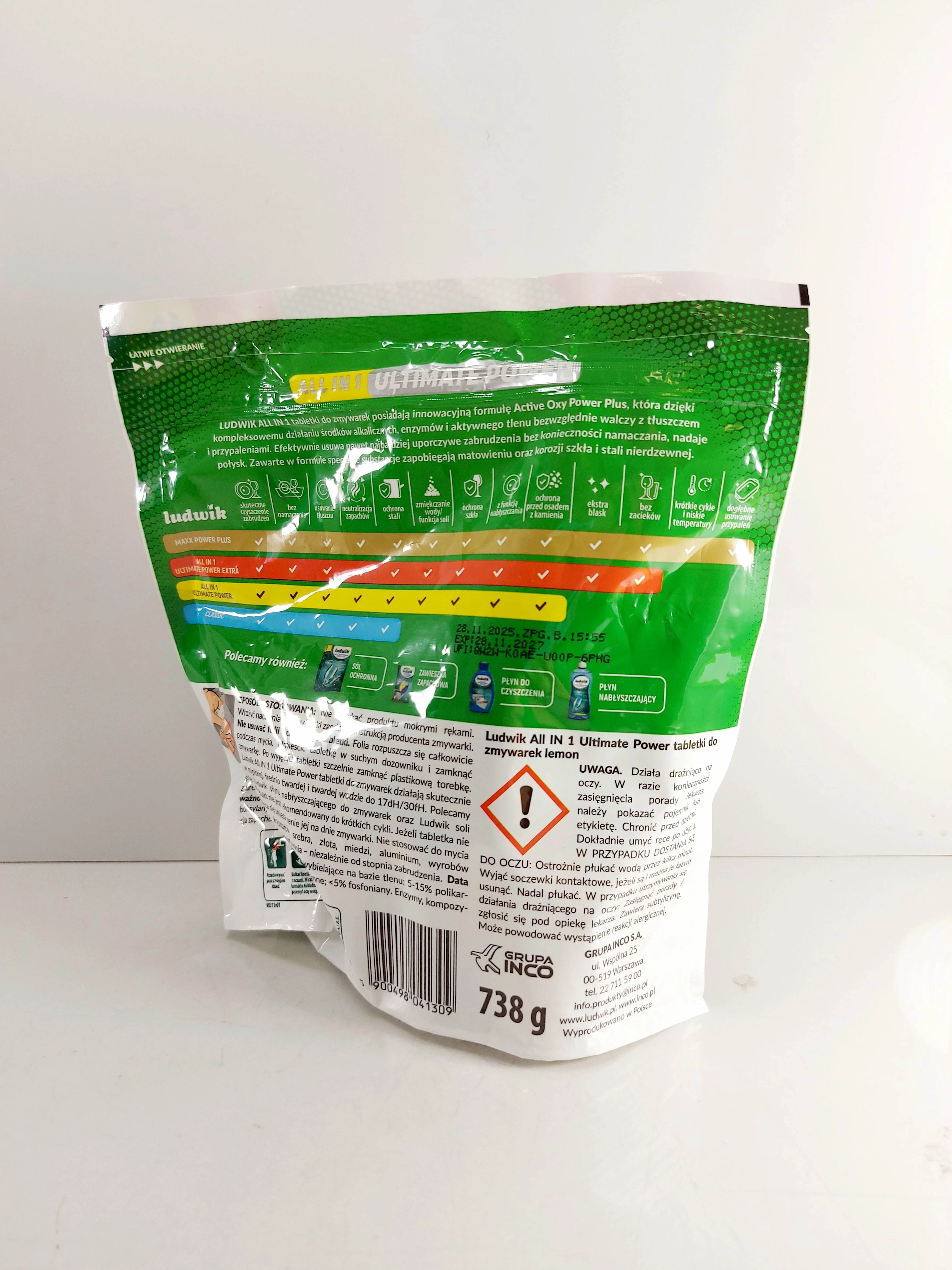 tabletki-do-zmywarek-ludwik-all-in-1-ultimate-power-lemon-ean-gtin-5900498041309