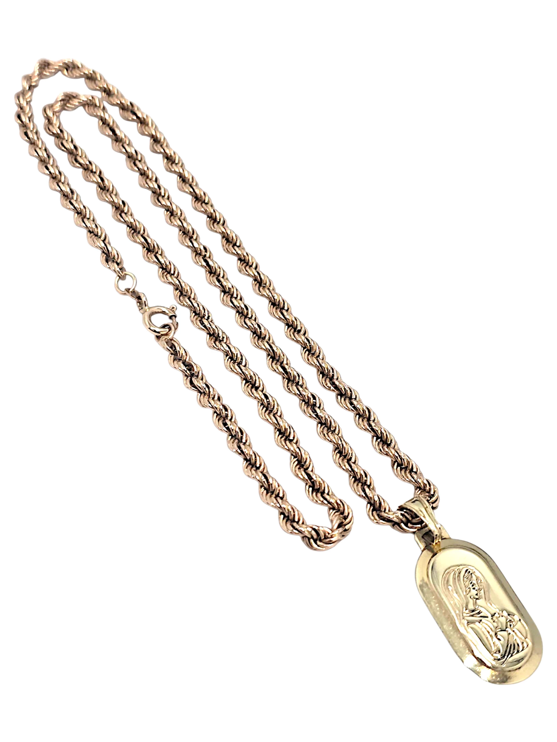 zloty-lancuszek-z-zawieszka-maryja-585-832g-47cm-sienkiewicza-henryka-14691-torun