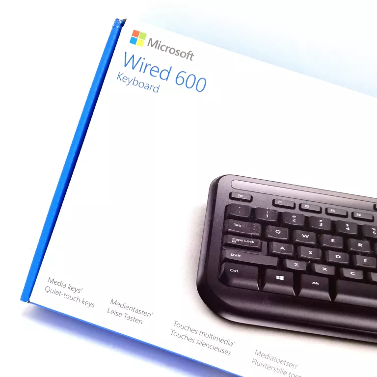 Display Keyuboard 600 MICROSOFT WIRED KEYBOARD 600 - PRZEWODOWA KLAWIATURA EN | Przewodowe ...