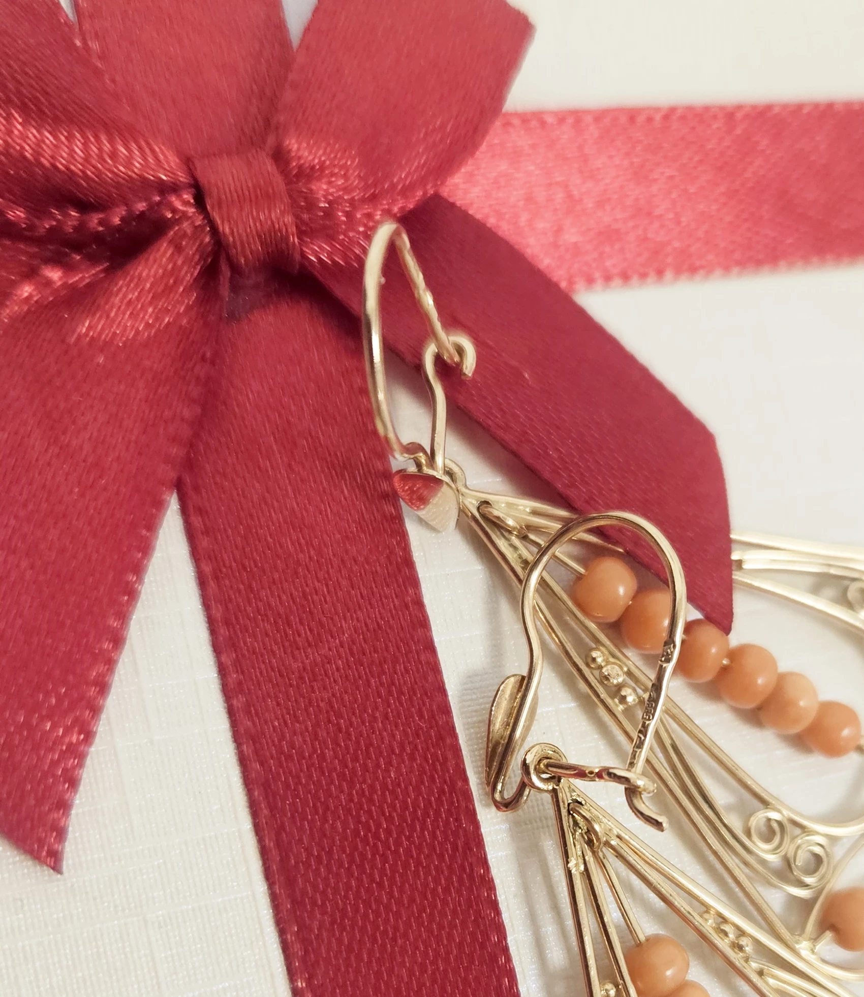 wyrob-jubilerski-uzywany-zlote-kolczyki-z-koralem-585852g-rodzaj-2205-2