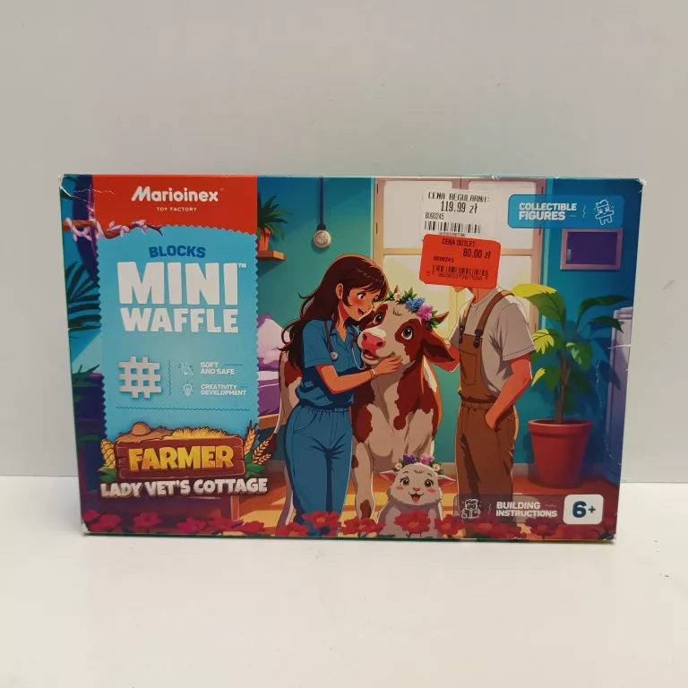 klocki-konstrukcyjne-wafle-farmer-weterynarz-zestaw-marioinex-907580-osiedle-teatralne-3u15-krakow