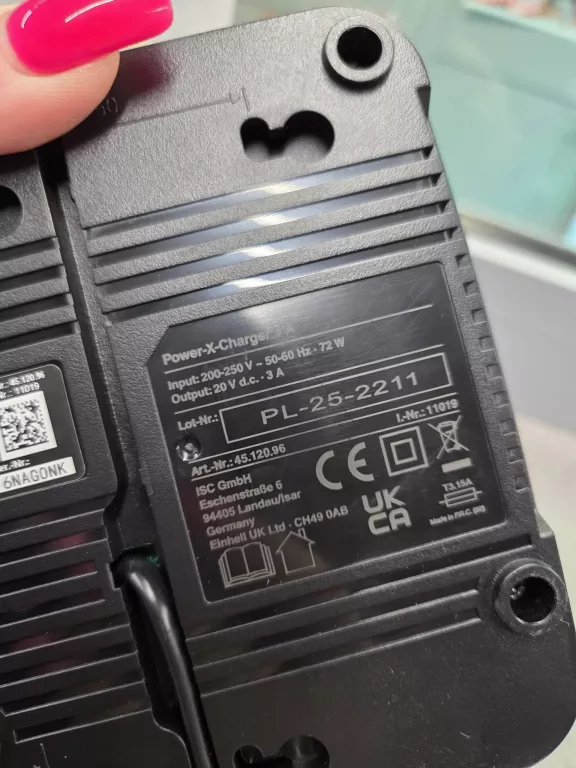 ladowarka-einhell-pxc-30a-akumulator-einhell-pxc-25ah-stan-11323-2