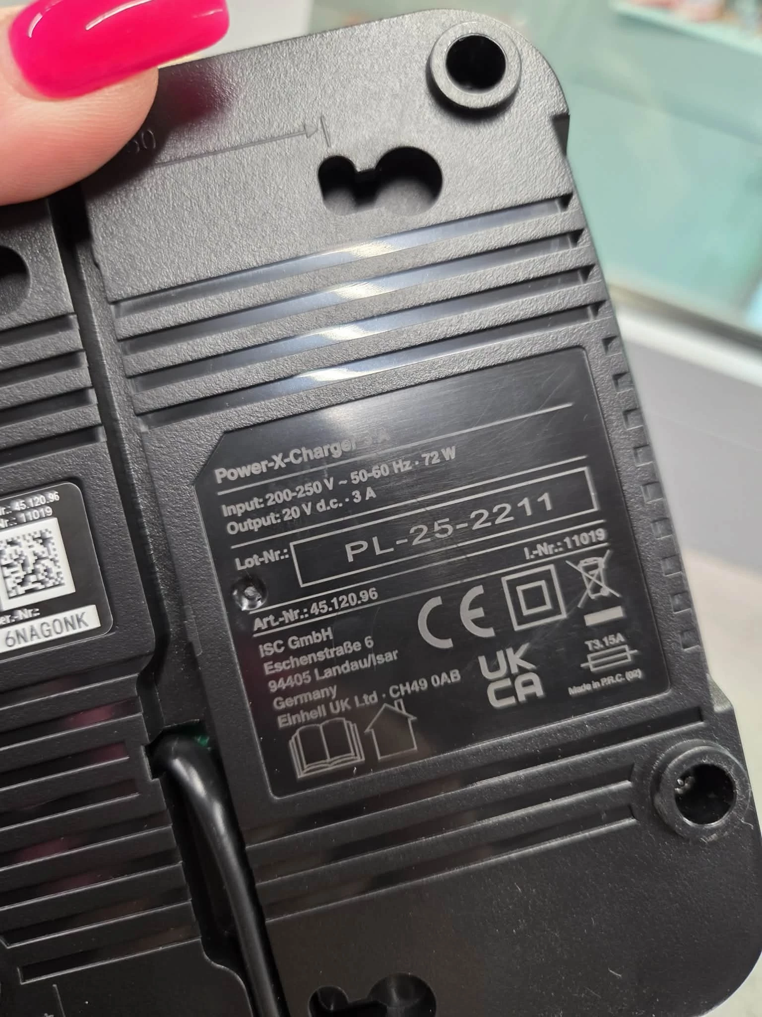 ladowarka-einhell-pxc-30a-akumulator-einhell-pxc-25ah-stan-11323-2