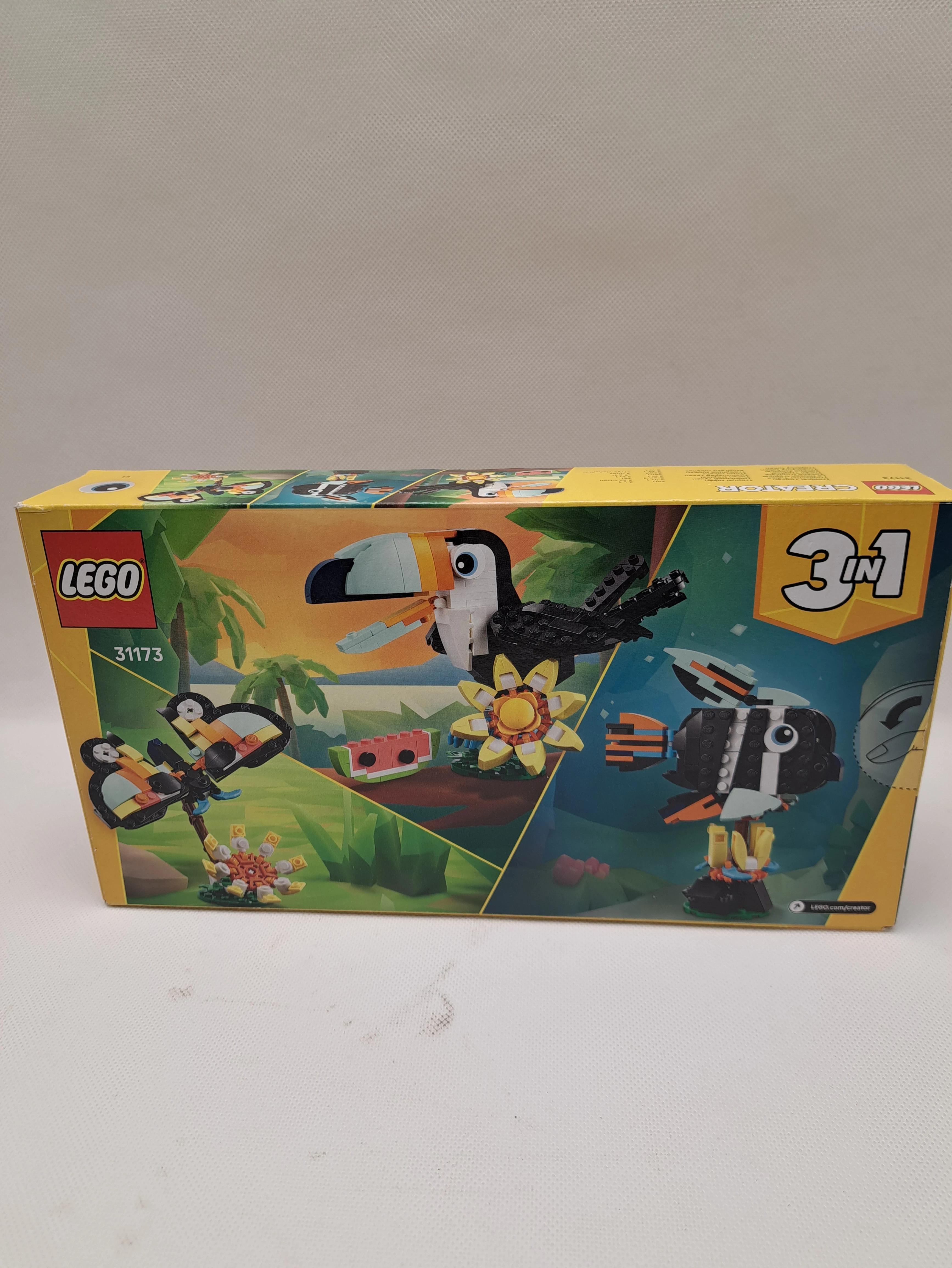 lego-creator-3-w-1-dzikie-zwierzeta-tropikalny-tukan-31173-stan-11323-2