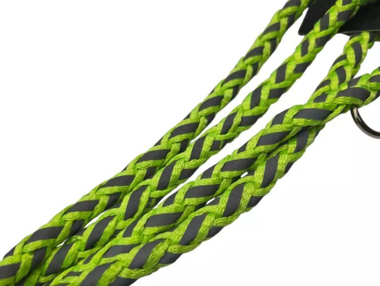 smycz-dla-psa-zielona-dlugosc-2-metry-odblaskowa-ean-gtin-5904567770831
