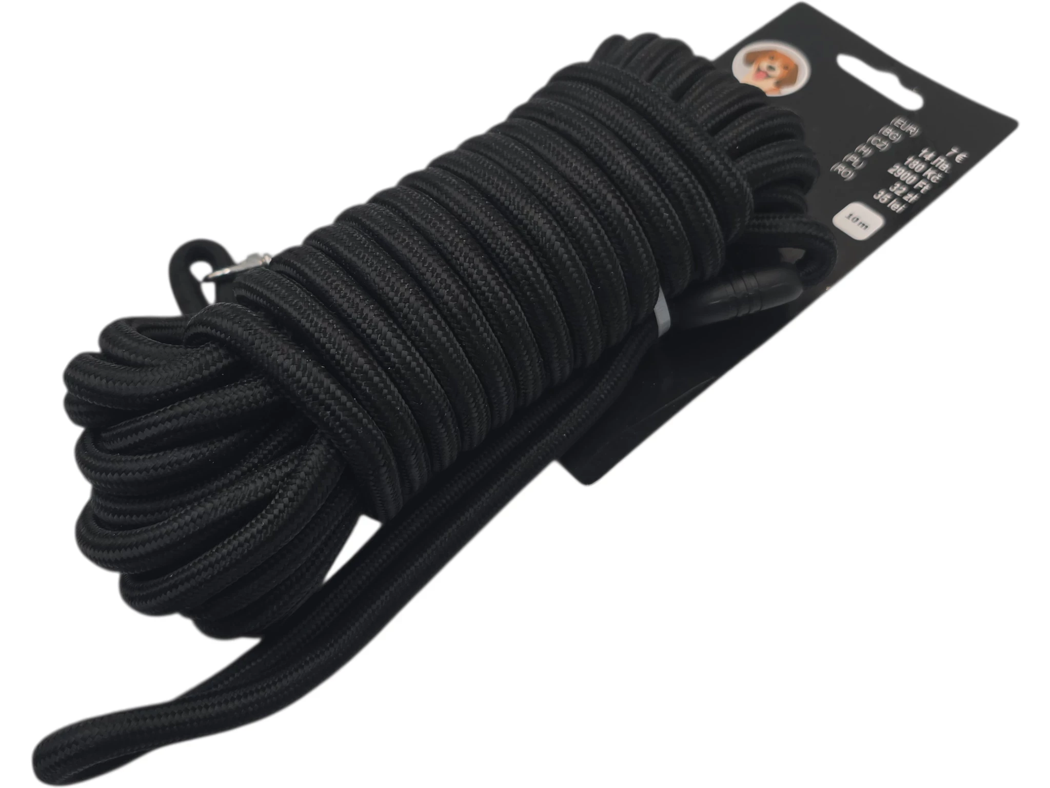 smycz-dla-psa-czarna-dlugosc-10-metrow-karabinczyk-stan-11323-238058