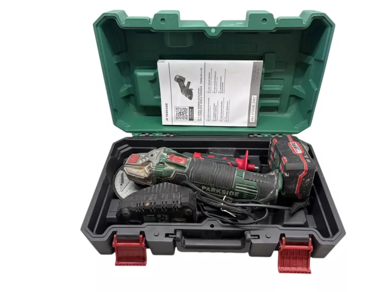 szlifierka-katowa-parkside-pwsa-20-li-g4-ladowarka-bateria-walizka-lwowska-55-nowy-sacz-sj