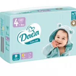 DADA EXTRA SOFT ROZMIAR 4 PIELUSZKI PIELUCHY 48SZT