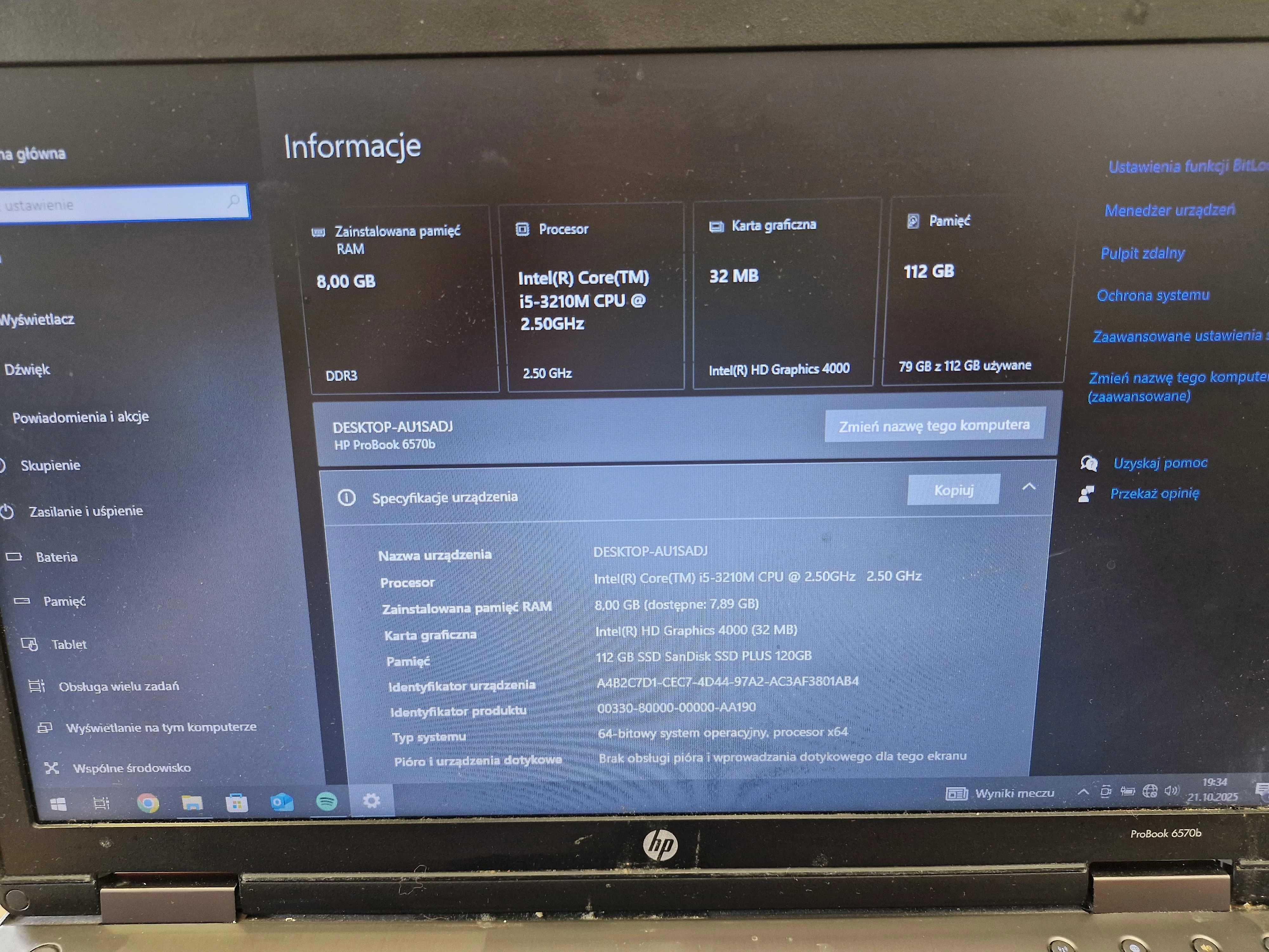 laptop-hp-probook-6570b-8112gb-hdd-intel-i5-3210m-w8-opis-stan-11323-2