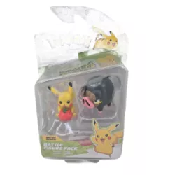 POKEMON ZESTAW 2 FIGURYKI BITEWNE PIKACHU LECHONK
