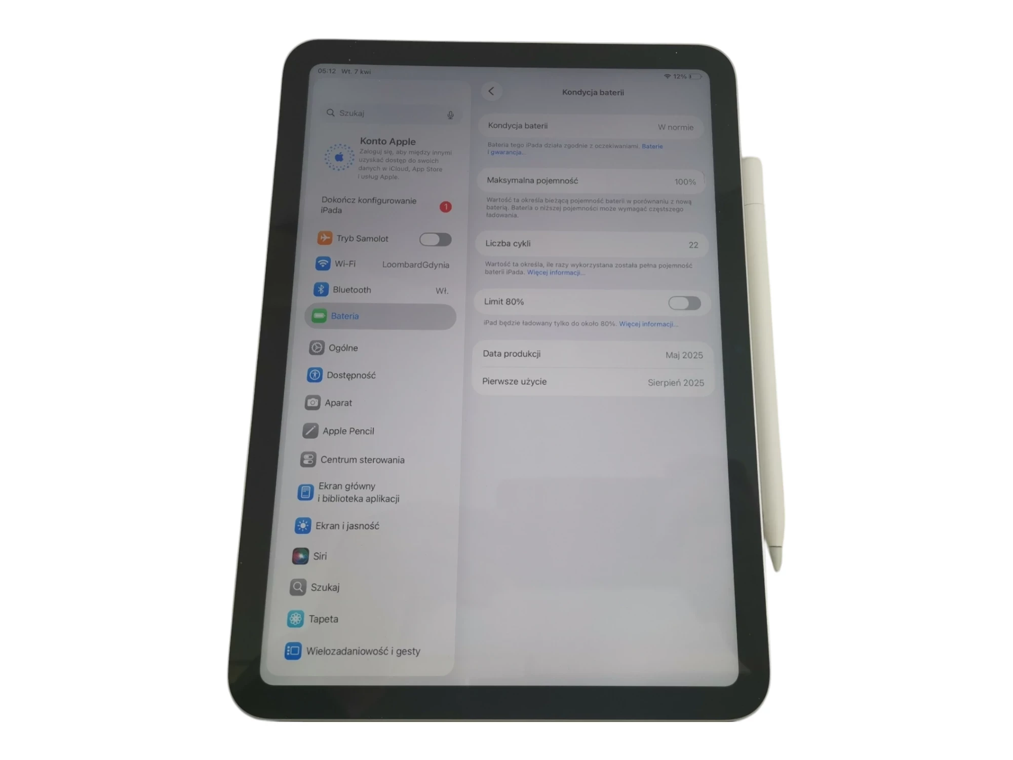 tablet-ipad-a16-6256gb-apple-pencil-swietojanska-82-gdynia-harbor