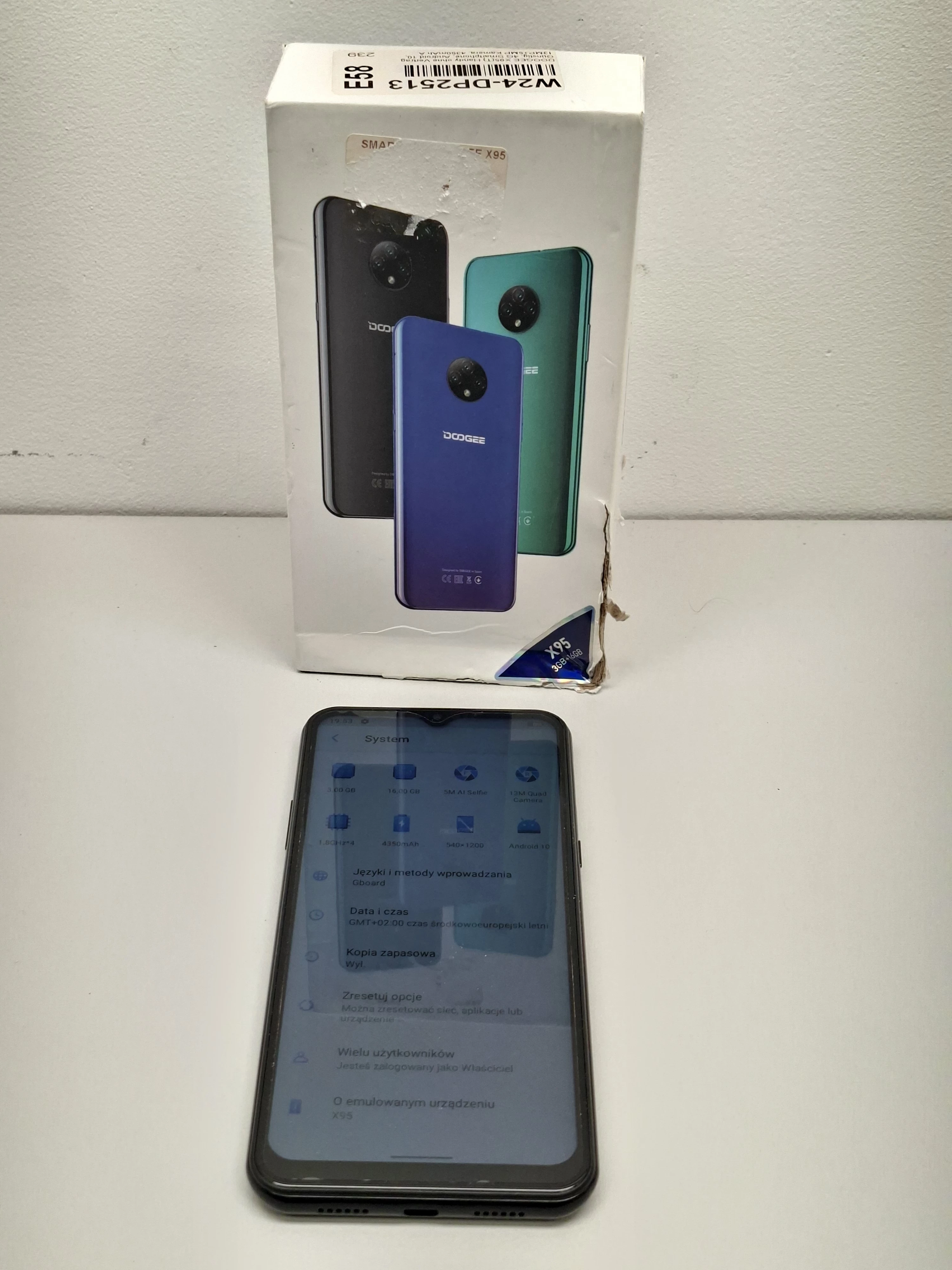 smartfon-doogee-x95-3-gb-16-gb-4g-lte-czarny-ean-gtin-6924351620387