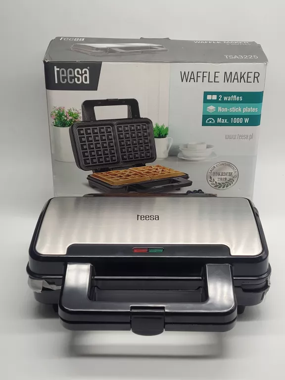 gofrownica-2-gofry-kwadraty-1000w-teesa-tsa3225-jak-nowa-pl-odrodzenia-16-boguszow-gorce