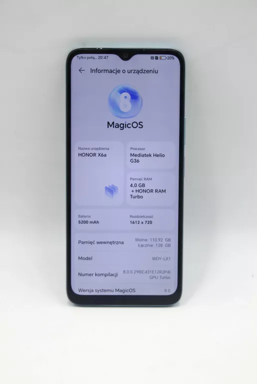 telefon-honor-x6a-4-gb-128-gb-4g-lte-niebieski-ean-gtin-6936520826650