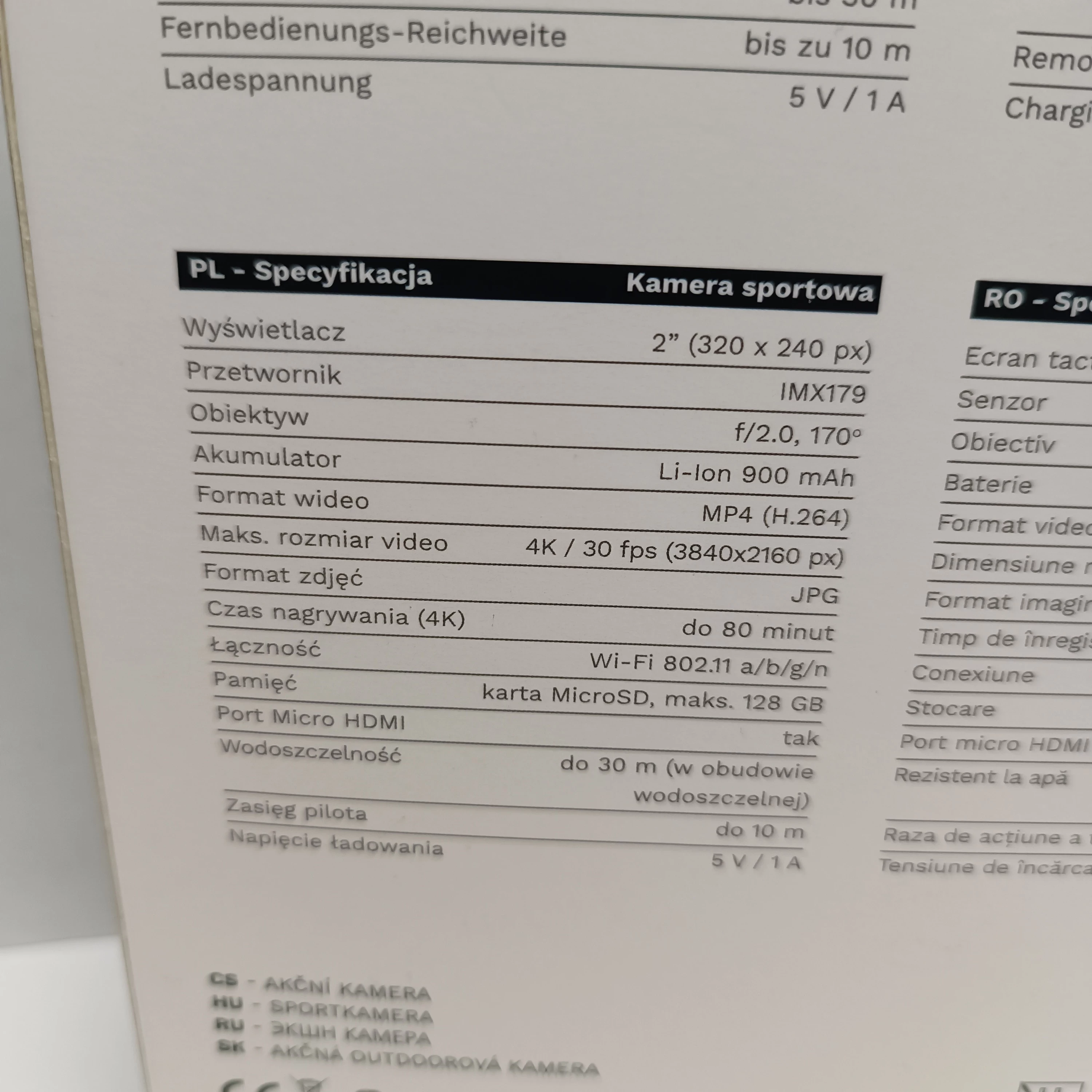 kamera-sportowa-4k-kamerka-krugermatz-vision-l400-akcesoria-pilot-zestaw-stan-11323-2