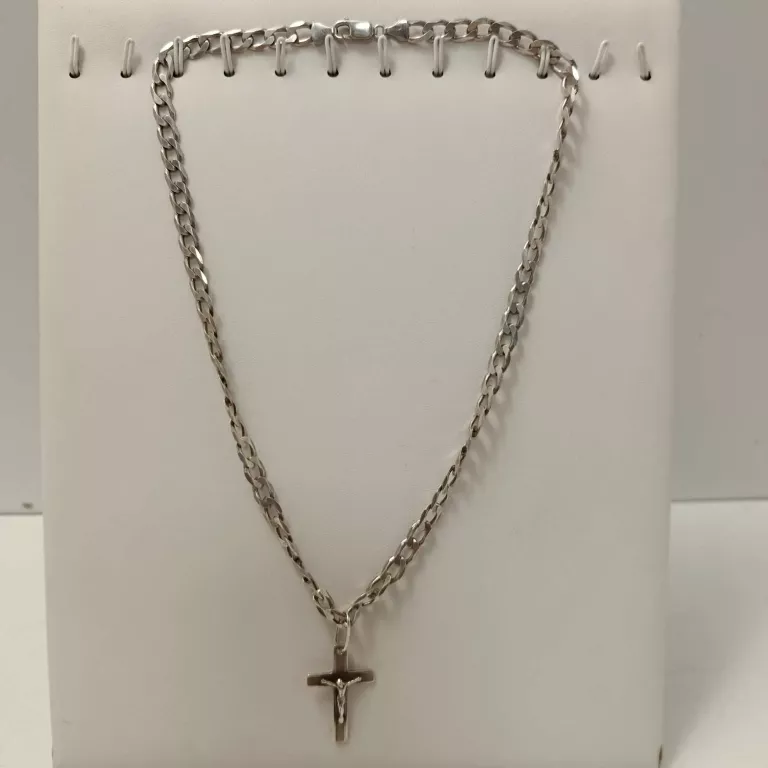 srebrny-lancuszek-p-925-50cm-z-krzyzykiem-p-925-dl-3cm-2334g-stary-rynek-10-grodzisk-wlkp