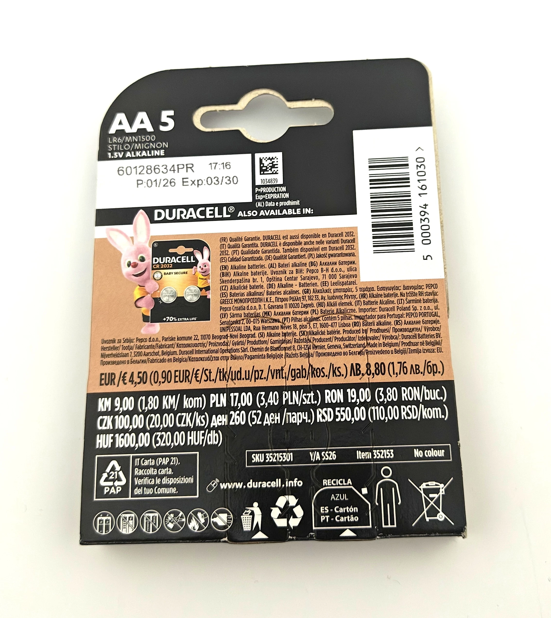 bateria-alkaliczna-duracell-aa-r6-5-szt-ean-gtin-5000394161030