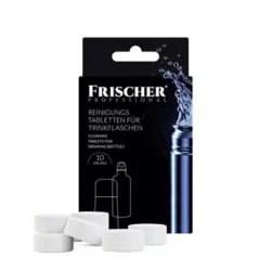 TABLETKI FRISCHER DO CZYSZCZENIA BUTELEK TERMOSÓW BIDONÓW SHAKERÓW 10 SZTU