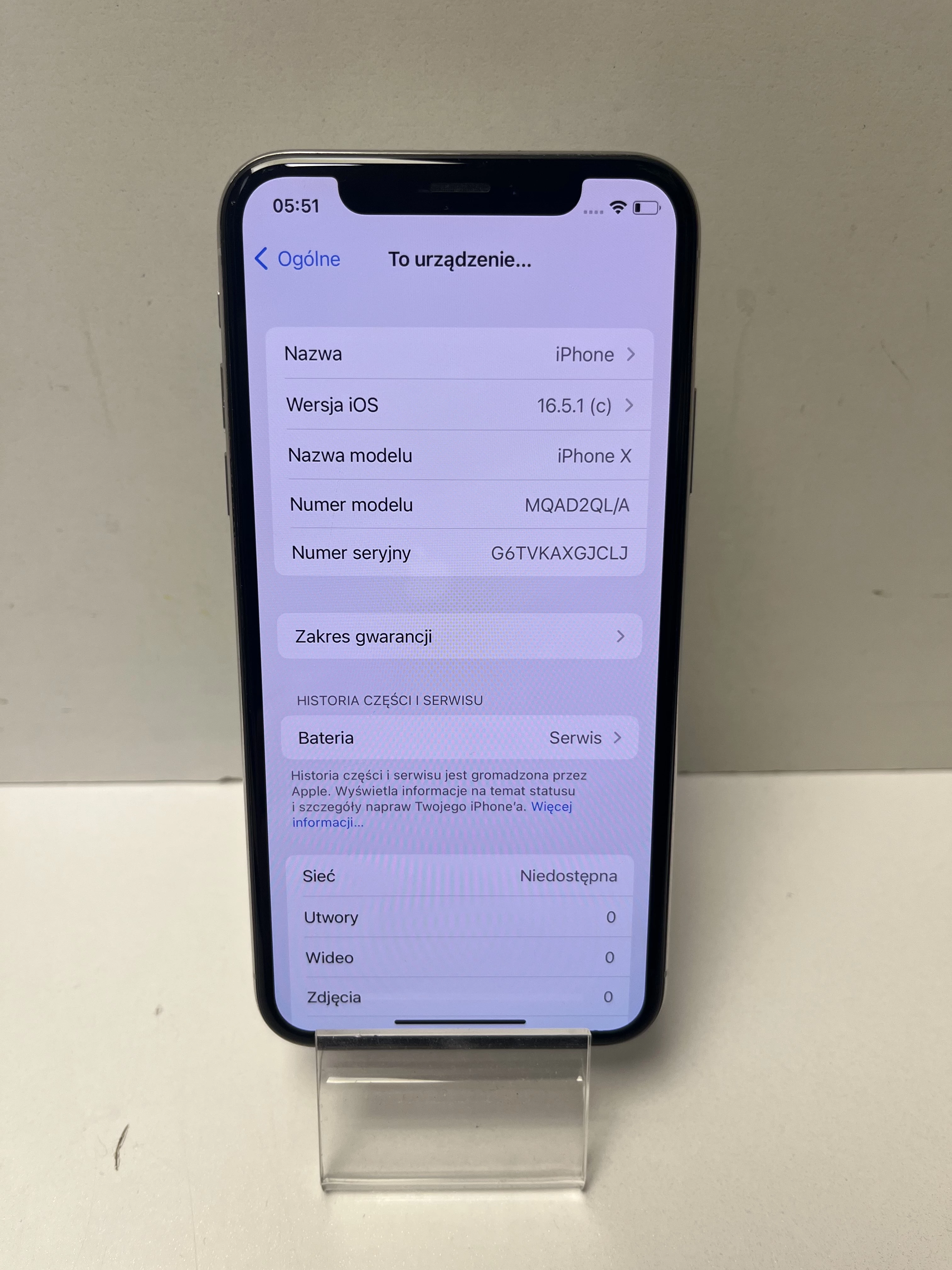 telefon-iphone-x-64gb-75-bat-osiedle-teatralne-3u15-krakow