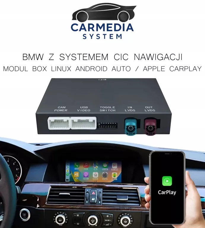 MODUŁ BOX LINUX ANDROID AUTO DLA BMW Z NBT SYSTEM | Radioodtwarzacze ...