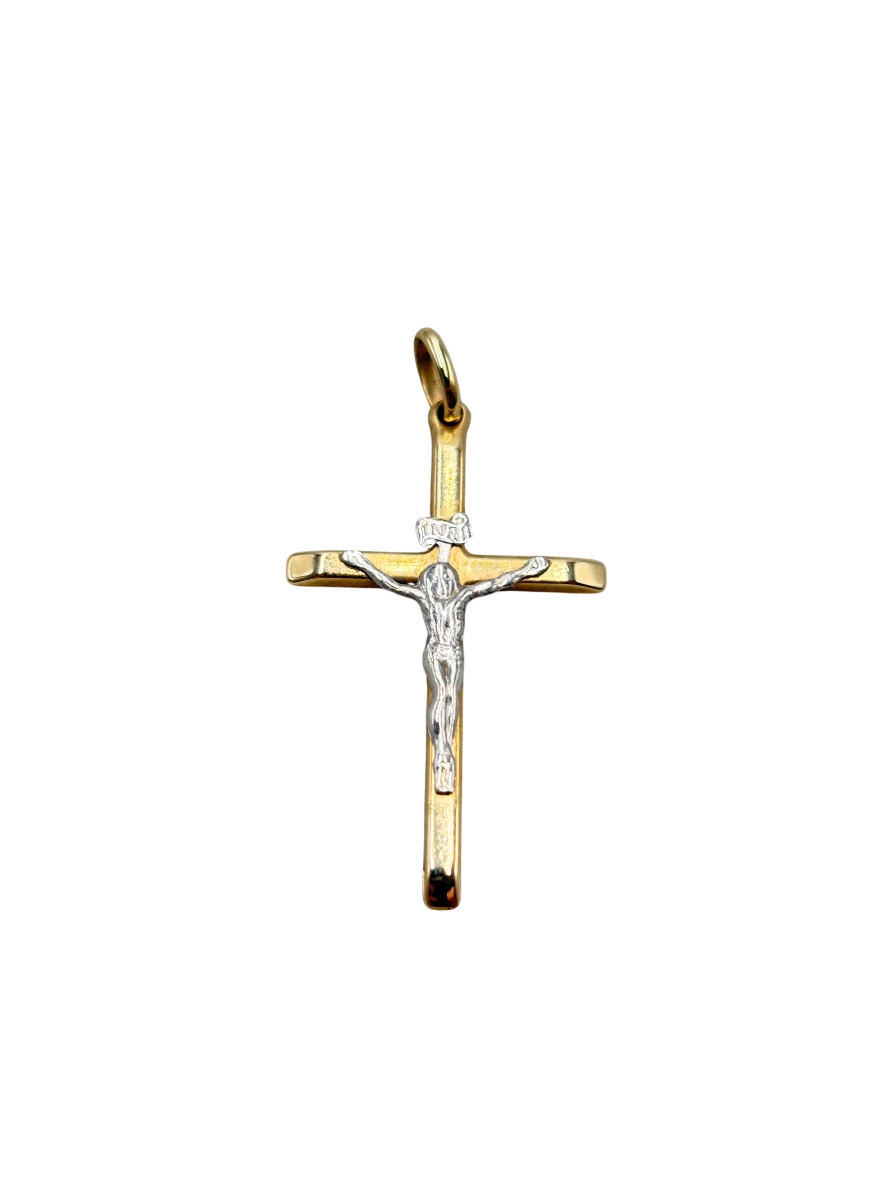 religijna-zlota-zawieszka-krzyzyk-115g-p585-hallera-3-wroclaw