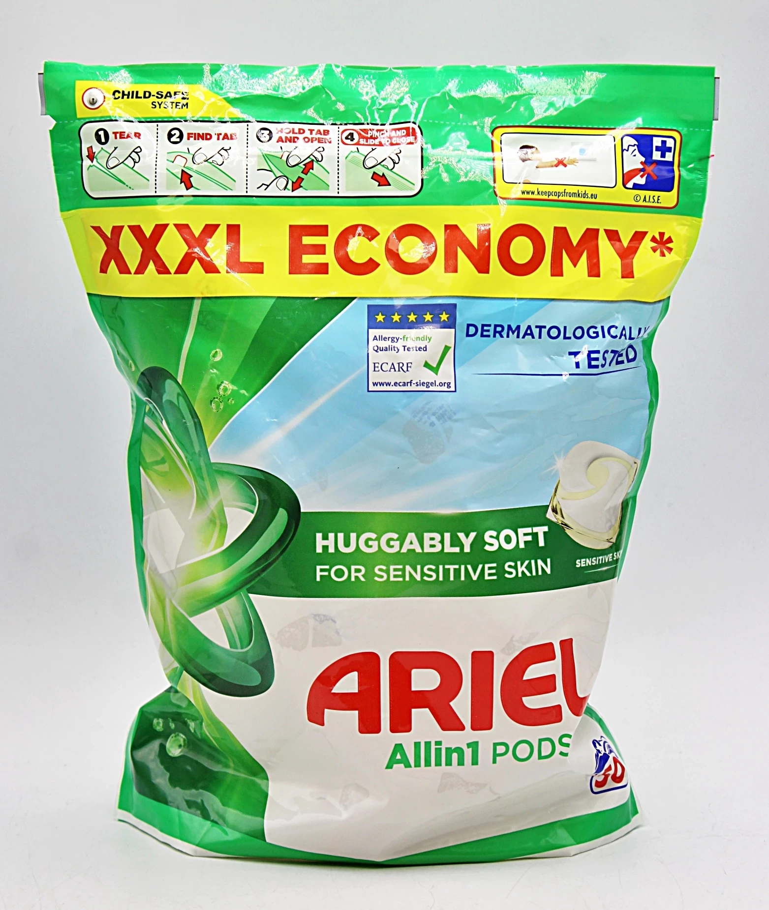 kapsulki-do-prania-ariel-allin1-pods-sensitive-skin-50kaps-ean-gtin-8700216764797