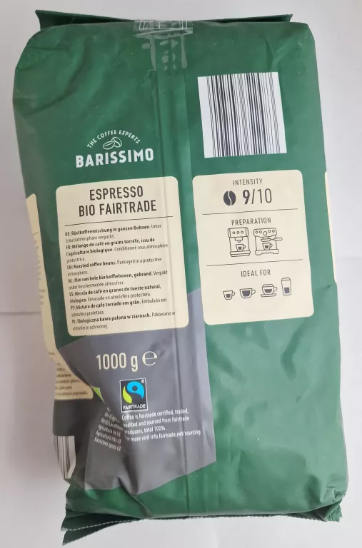 kawa-barissimo-espresso-bio-fairtrade-1000g-ean-gtin-5906288401827