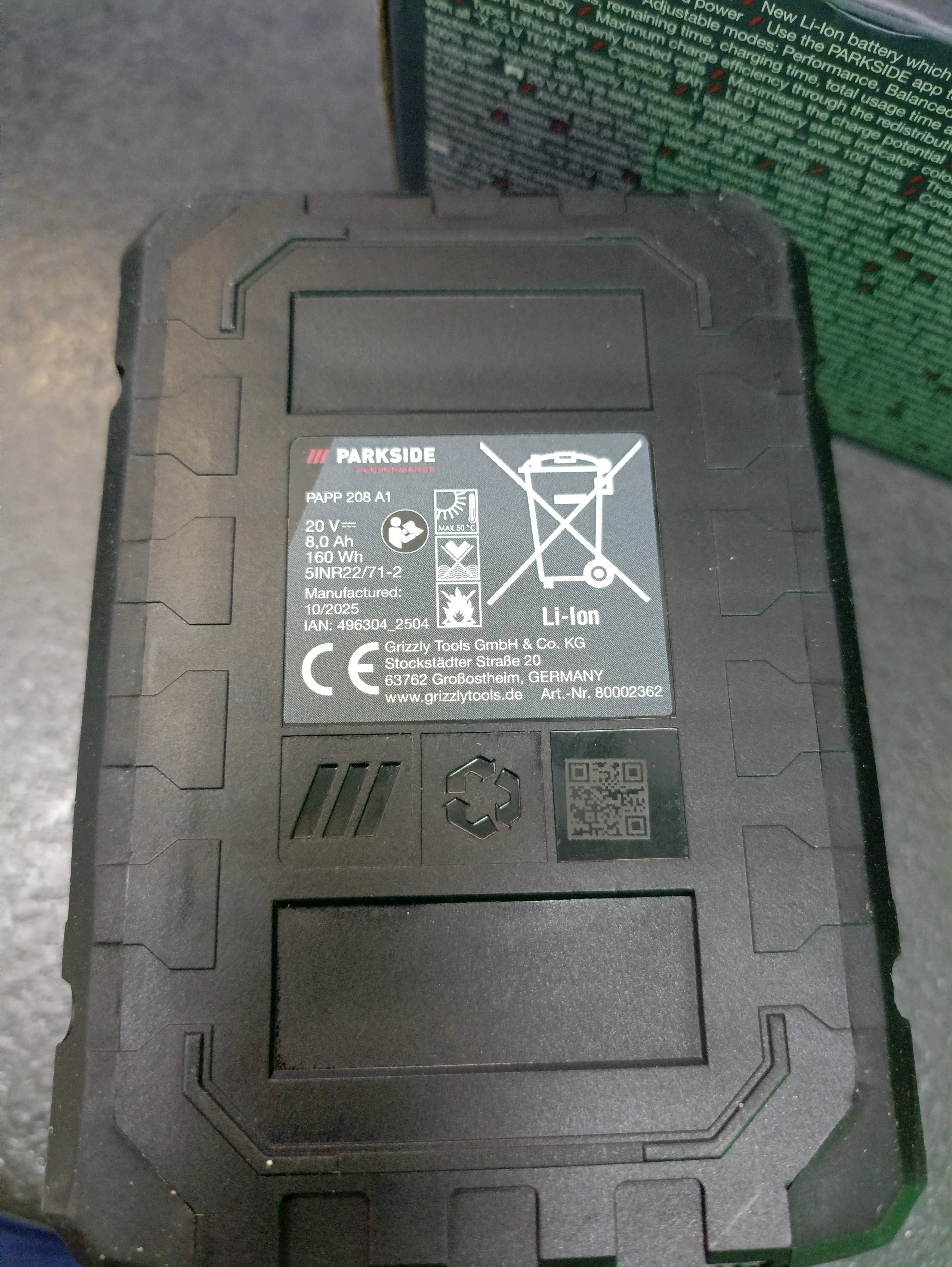 parkside-bateria-20-v-8ah-smart-battery-stan-11323-2