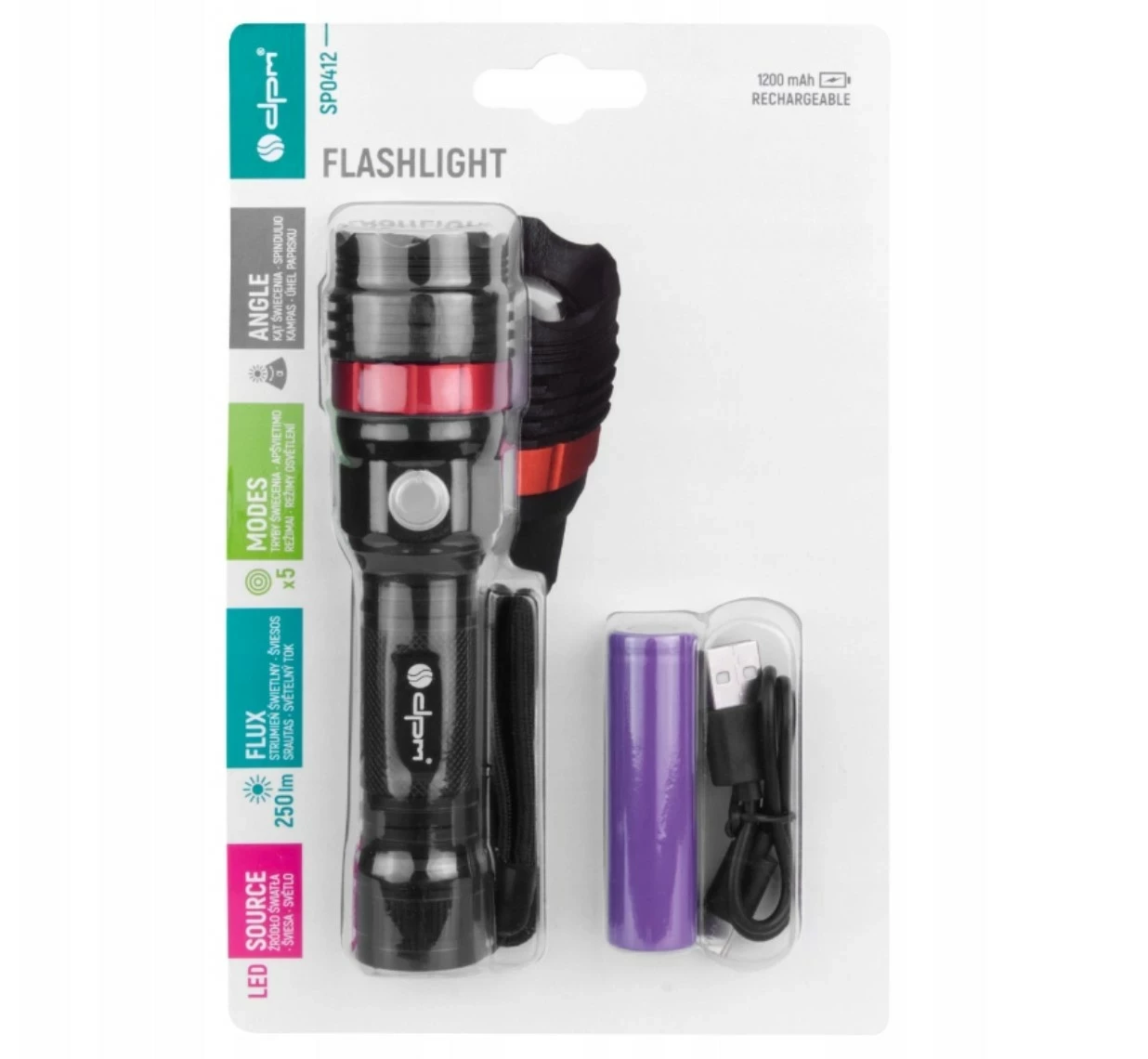 latarka-aluminiowa-led-ladowalna-250-lm-akumulator-1200-mah-sp0412-bytomska-78-piekary-slaskie