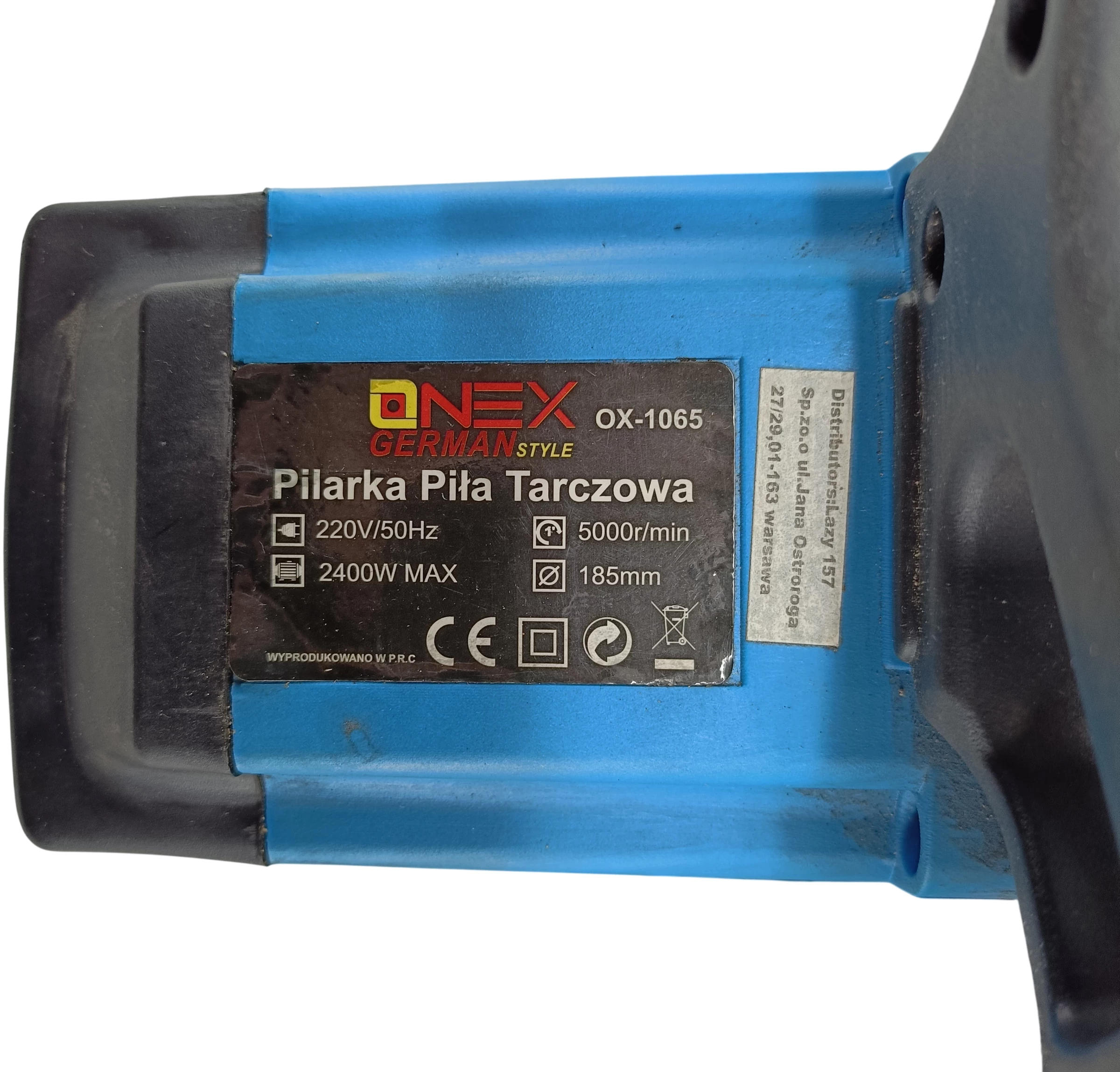 pilarka-tarczowa-onex-ox-1065-kod-producenta-ox-1065