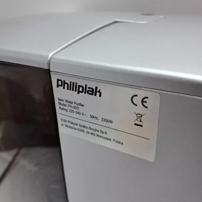 oczyszczacz-wody-philipak-ph-507i-model-ph-507i