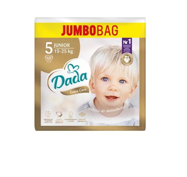 dada-extra-care-5-pieluszki-pieluchy-15-25-kg-rozmiar-5-jumbo-bag-68-sztuk-jednosci-narodowej-45-sj-wroclaw