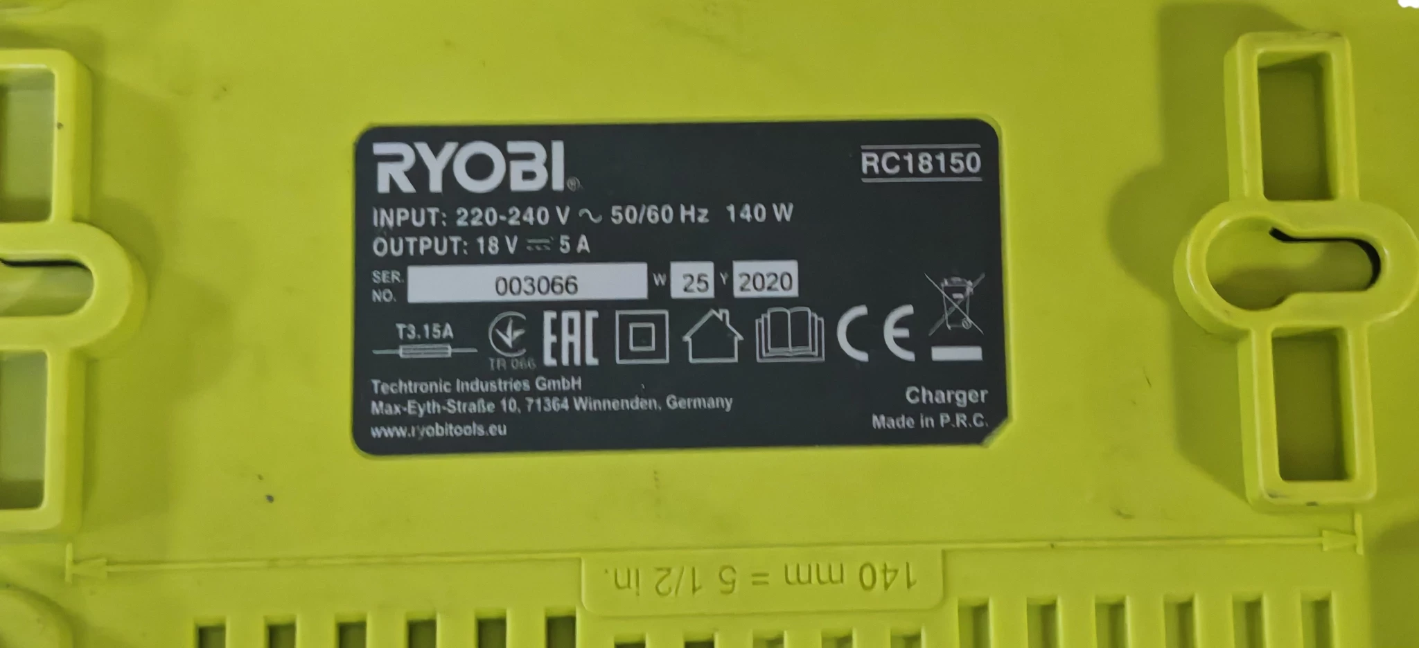 ladowarka-18v-50a-ryobi-rc18150-stan-11323-2
