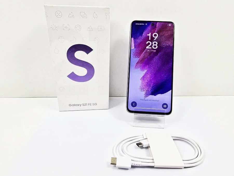telefon-samsung-galaxy-s21-fe-5g-6128gb-lawendowy-kabel-pudelko-krzywoustego-324-wroclaw