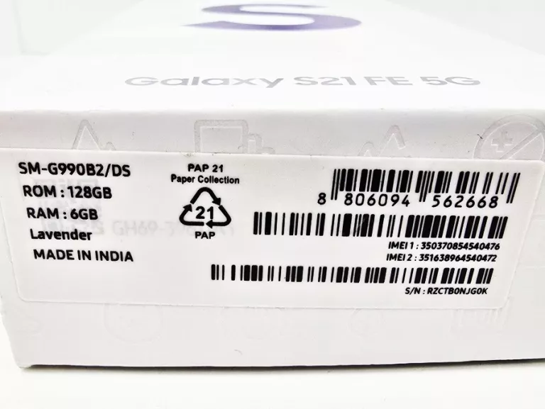 telefon-samsung-galaxy-s21-fe-5g-6128gb-lawendowy-kabel-pudelko-ean-gtin-8806094562668