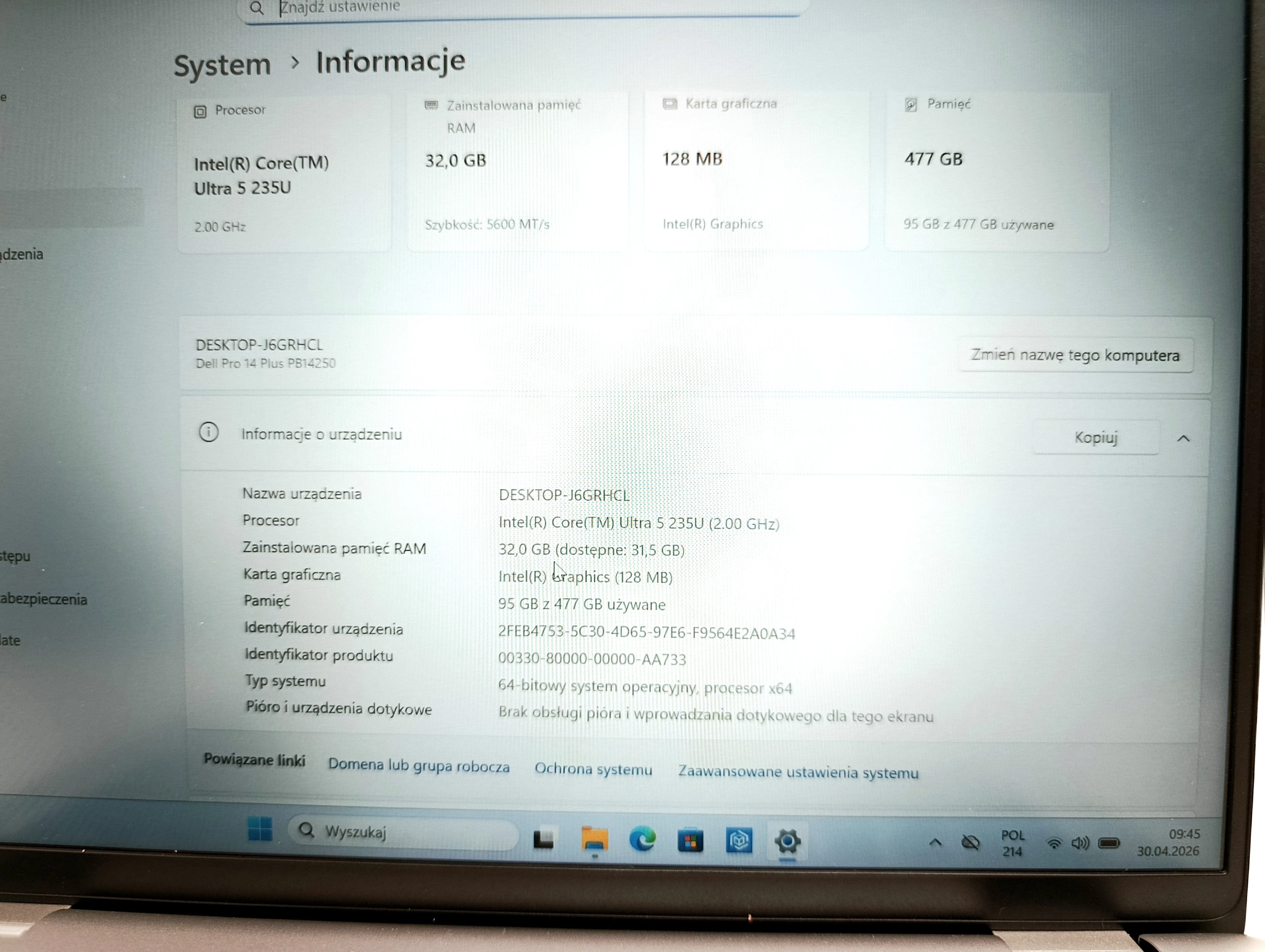 laptop-dell-pro-14-pc14250-14-intel-core-ultra-5-32-gb-500-gb-kod-producenta-dellpro14ultra5laptopfactory