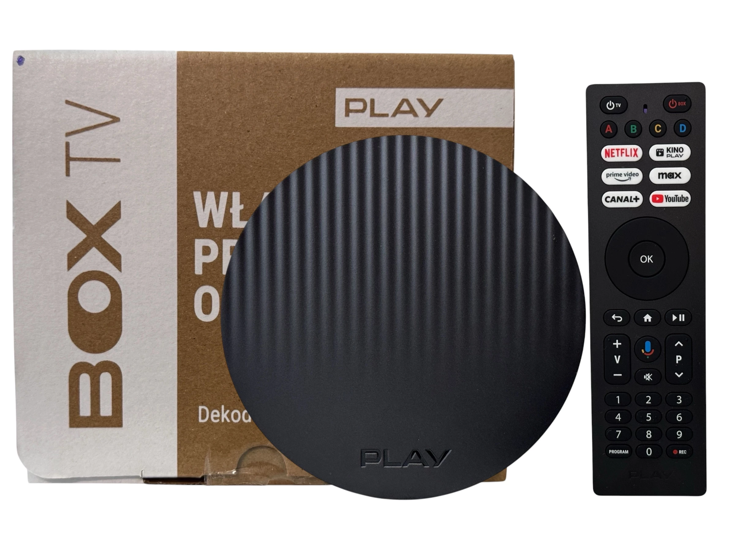 DEKODER SMART TV PLAY BOX TV HDR 4K KAONMEDIA | Urządzenia | Loombard.pl