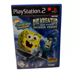 SPONGEBOB SQUAREPANTS CREATURE FROM THE KRUSTY KRAB PLAYSTATION 2 (PS2) PU