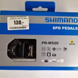 PEDAŁY ROWEROWE SHIMANO SPD PD-M520 CZARNE