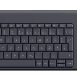 LOGITECH K400 PLUS BEZPRZEWODOWA KLAWIATURA DO TV QWERTZ NIEMIECKI CZARNY