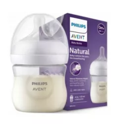 BUTELKA 125 ML AVENT NATURAL RESPONSE SMOCZEK PRZEPŁYW NR 2