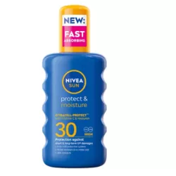 NIVEA SUN NAWILŻAJĄCY BALSAM W SPRAYU DO OPALANIA SPF 30, 200 ML