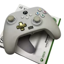 PRZEWODOWY KONTROLER POWERA ENHANCED XBOX SERIES X|S / PC – KOLOR WHITE/GO
