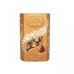 LINDT LINDOR PRALINKI Z CZEKOLADY ASSORTED Z NADZIENIEM 200G 10/2026