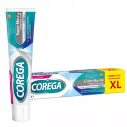 COREGA KREM MOCUJĄCY DO PROTEZ ZĘBOWYCH SUPER MOCNY, NEUTRALNY SMAK 70G