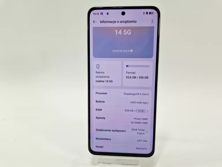 smartfon-realme-14-5g-8gb256gb-brazowy-czytaj-opis-pojemnosc-akumulatora-6000