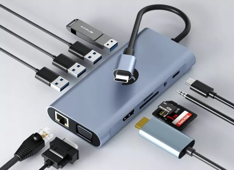 hub-usb-hawk-hub1101-11-portow-usb-c-kupiecka-66a-zielona-gora