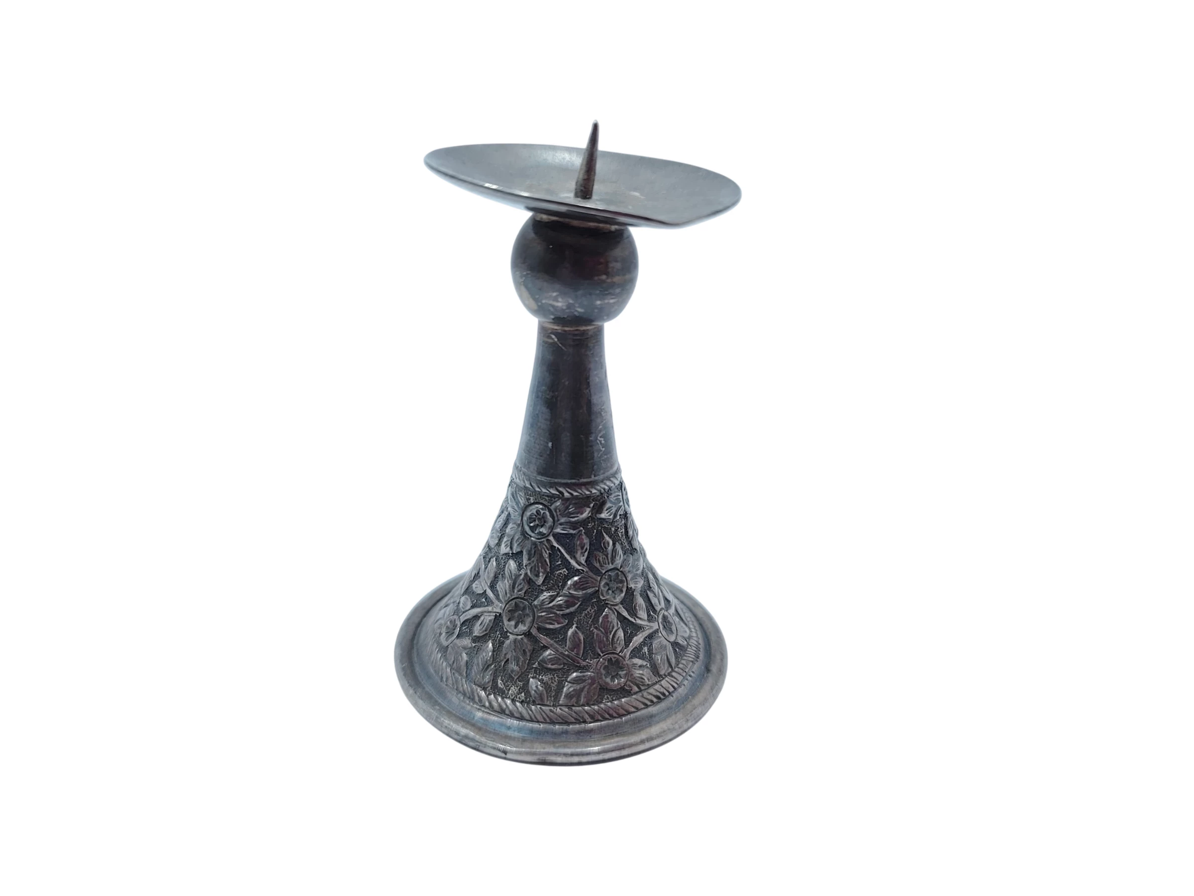 posrebrzany-swiecznik-9-cm-vitage-jana-pawla-ii-32-klodzko-for-cash